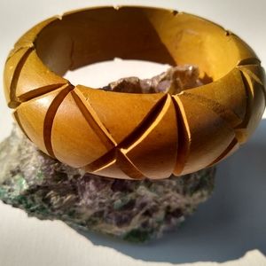 Vintage Wood Bangle